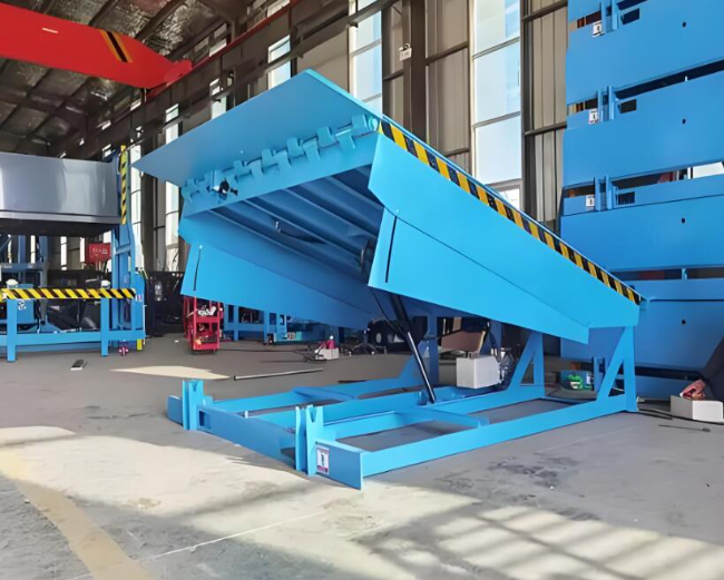 鸡冠固定式登车桥